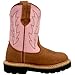 John Deere 2185 Western Boot (Toddler/Little Kid),Tan/Pink,9 M US Toddler