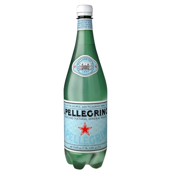 SAN PELLEGRINO NATURAL SPRK MINERAL WATER PLASTIC BOTTLE...