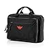 vAv YAKEDA Tactical Pistol Case Soft Range Bags for Handguns Additional Magazine Storage Slots 10L (Black)
