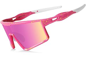 Xiyalai Cycling Sunglasses for Men Women, UV Protection Sports Running Sun Glasses, Baseball Biking Softball Hiking.