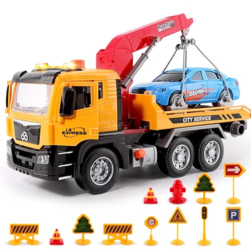 Trailer Truck-yellow