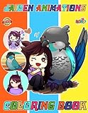 Jaiden Animations Coloring Book Cute Character for