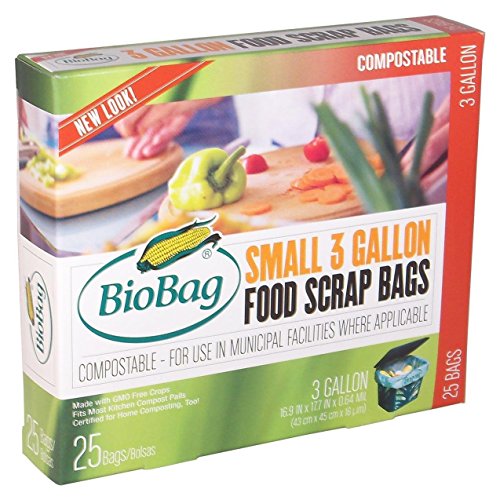 BioBag Compostable 3 Gallon Food Waste Bags 100ct Pricepulse