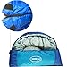 Amicool Warm Weather Sleeping Bag - Outdoor Camping, Backpacking & Hiking - Fit for Kids, Teens and Adults - Lightweight, Waterproof & Compact(Blue)
