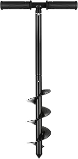 VIDETOL 10X60cm Manual Fence Post Auger with Non-Slip Handle view 1