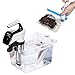 Airmoon Sous Vide Bags Kit for Anova, ChefSteps Joule - 5 Different Size Reusable FDA Certified & BPA Free Vacuum Sealed Bags with Hand Pump and Clips (5 Bags)