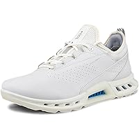 訳有・最安★新品・未使用 eccoBIOM C4 BOA GTX EU41 WH ECCO Men's Biom C4 Boa Gore-tex Waterproof Golf Shoes (White