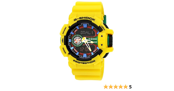 Casio G-Shock GA-400-9A Multi-Dimensional Analog Digital Watch : Casio:  Amazon.com.au: Clothing, Shoes \u0026 Accessories