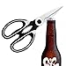 Homga Utility Kitchen Scissors, Multipurpose Stainless Steel Heavy Duty Sharp Shear Scissors (black)