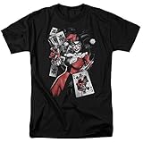 DC Comics Men's Batman Smoking Gun T-Shirt, Black, 2XL