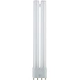 Sunlite FT18DL/830 Compact Fluorescent 18W Twin Tube Light Bulbs, 3000K Warm White Light, 2G11 Base