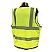 Radians SV59-2ZGD-XL Class 2 Heavy Duty Surveyor Safety Vest, Green Mesh Solid, Extra Large