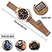 Fungorgt Women's Analog Watch with Stainless Steel Mesh Band, 34mm Dial, 43g Weight, 8mm Thickness, Adjustable Band Length, Water Resistant, Magnetic Movement