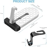 URAQT Car Door Pedal Foldable Roof-Rack Foot Pedal Ladder 250kg Grey view 2