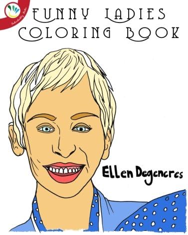 Funny Ladies Coloring Book