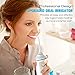 Adoric Cordless Water Flosser for Teeth Portable Dental Oral Irrigator Rechargeable with 4 Jet Tips, Teeth Cleaner for Braces, 3 Modes, IPX7 Waterproof - Upgraded Version