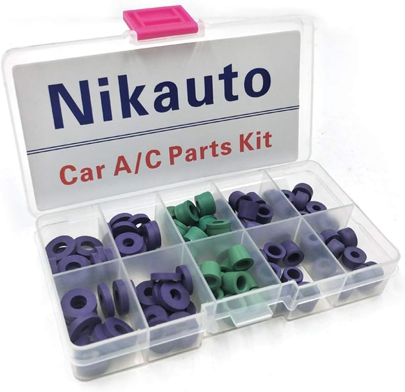 94pcs/Set Oring Kit R134a Car Air Conditioning Refrigerant Table Pipe