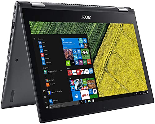 Acer Spin 5 SP513-52N Touch 2-1 Laptop 8th Gen. Intel Quad Core i7 up to 4GHz 8GB 256GB SSD 13.3in Full HD Fingerprint Reader Windows Ink HDMI Backlit Keyboard Webcam (Renewed)