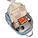 Womens Backpack, Yousu Fashion School Backpacks for Girls Water-resistant Canvas Backpack College Bookbags with USB Charging Port