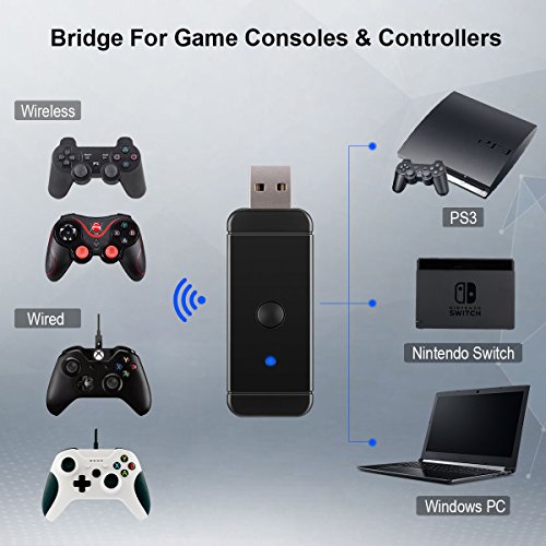 image for Controller Adapter For Nintendo Switch PS3 PC Plug And Play Wide Compa