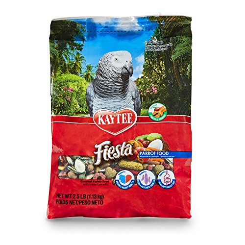 Kaytee Fiesta Food for Parrots, 2-1/2-Pound Bag
