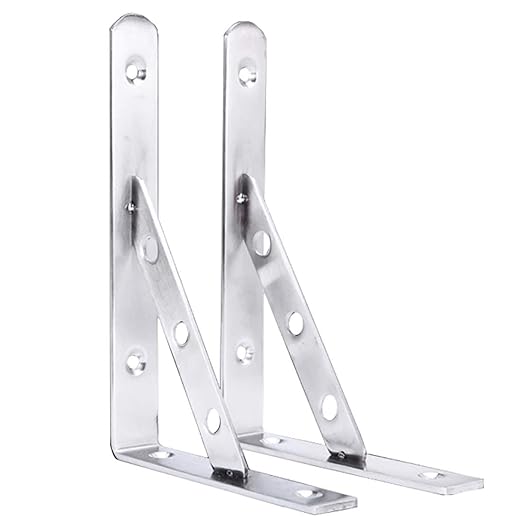 escuadras para estanterias Soporte de estante de acero inoxidable ...