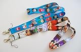 2 pc Anime Yu Yu Hakusho & Characters Phone Key Chain LANYARD Set