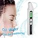 Vinmax Portable Skin Facial Moisture Analyzer Digital Monitor Tester Face Skin Sensor Tester Oil Det(White)