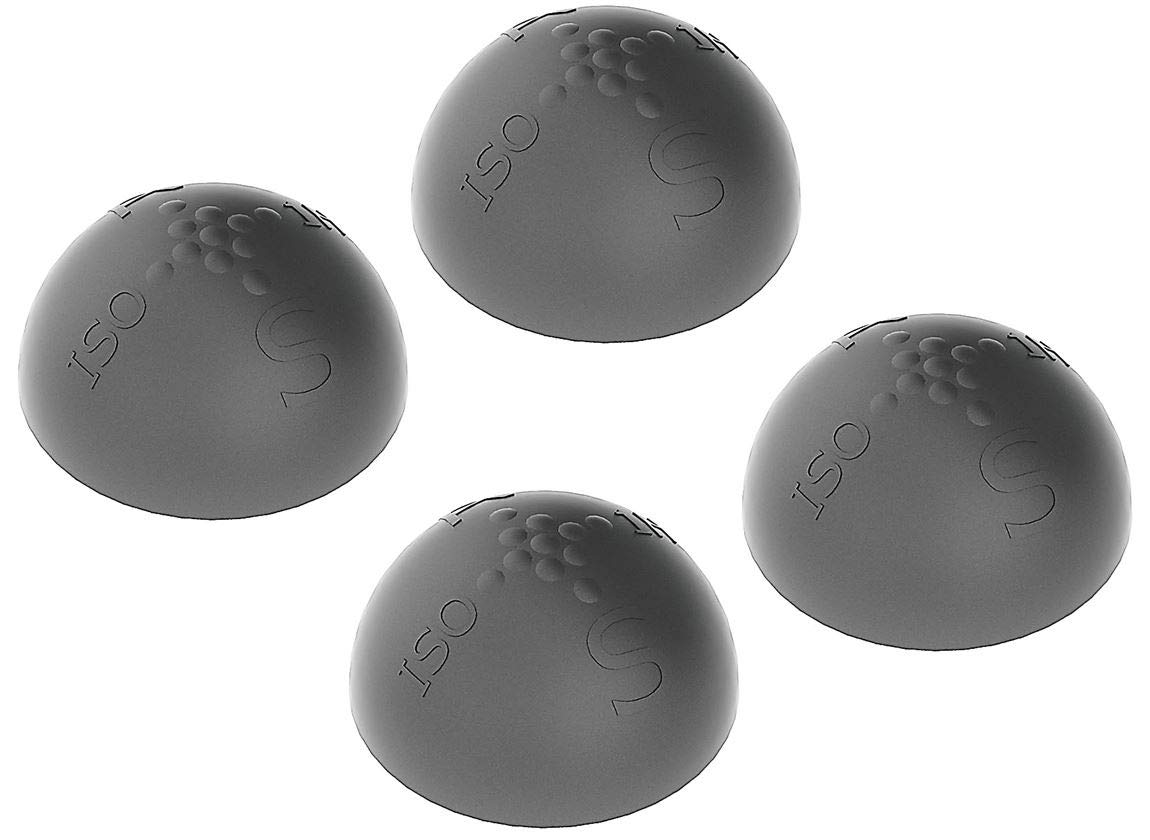 AudioSerenity ISO-1H-50 Hemisphere Isolation Pads (Qty: 4) (Size: 50 mm)