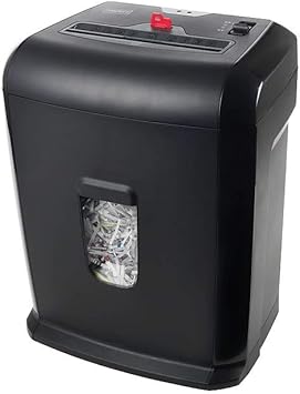 Amazon Com Staples 940511 10 Sheet Cross Cut Shredder With Lockout Key Office Products