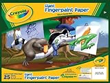 Giant Fingerpaint Paper Pad 25 pages (40 cm x 30 cm
