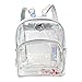 Zicac Girls' Transparent Laser Sequins Backpack Children School Satchel