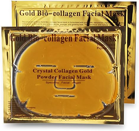 Eoffer Gold Bio-cliiagen Facial Mask Crystal Collagen Face Mask (10PCS)