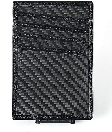 CL Carbonlife(TM) Carbon Fiber Credit Card Holder Money Clip Wallet beveling