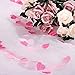 Whaline Valentine's Day 1 Inch Heart Paper Confetti Tissue Confetti 6000 Pieces confetti Party Table Decorations for Balloon, Wedding, Holiday, Birthday