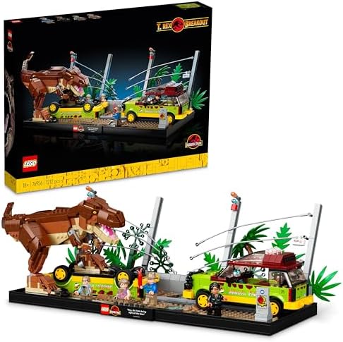LEGO® Jurassic Park rex Breakout 76956 Building Kit (1,212