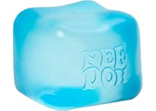 Schylling NeeDoh Nice Cube - Sensory Squeeze Toy with Super Solid Squish - 2.25" Cube - Color May Vary (Pack of 1)