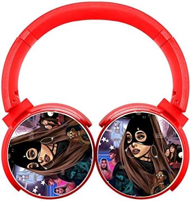 Customized Ariana-Grande Hi-Fi Wireless Bluetooth Headphones Heavy Bass Stereo Headsets for Tv/Pc/Cell Phone
