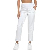 HDE Women's Travel Pants High Waist Stretch Work Golf Hiking Pant with Pockets