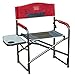Timber Ridge Directors Chair with Side Table Aluminum Frame Portable Lightweight Folding Camp Chair for Outdoor Camping, Patio, Lawn, Garden, Support 300lbs