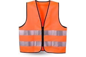 SIFE Kids Safety Vest for Children 3-12Y,w/3M Compatible Tech,7 Colors - Mesh & Knit