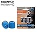 Comply Foam Premium Earphone Tips - Isolation T-400 (Blue, 3 Pairs, Medium)