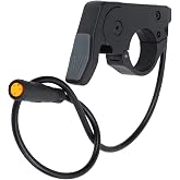 SPYMINNPOO Electric Thumb Throttle, Quick Release Finger Accelerator for BAFANG BBS01 BBS02 BBSHD Left Right Handlebar