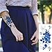 3D Temporary Tattoos for Women Flowers Large Lotus Rose Cherry Butterfly Waterproof Tattoo Sexy Fake Stickers Girls Lady Tattoo Body Art