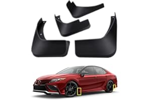 Mud Flaps Kit for Toyota Camry SE XSE Sport 2018-2024 Mud Splash Guard Front and Rear 4-PC Set by TOPGRIL