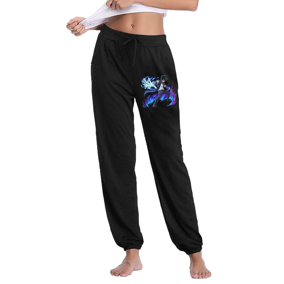 NOT Dabi Playing with Fire - My Hero Academia Woman Slacks Sweatpants Comfort Sport Pants with Pockets