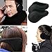 NYKKOLA Unisex Foldable Earmuffs Polar Fleece/kints Winter Ear Warmers for Men Women, Back-Your-Head Ear Muffs