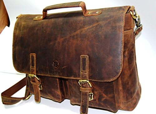 HOLIDAY DEALS SALE TONY'S BAGS - 15 inch Laptop bag - College Bag, Office Bag, Business Bag Briefcase in Vintage Style