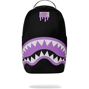 Sprayground SHARK CENTRAL PASSPORT (PURPLE) BACKPACK