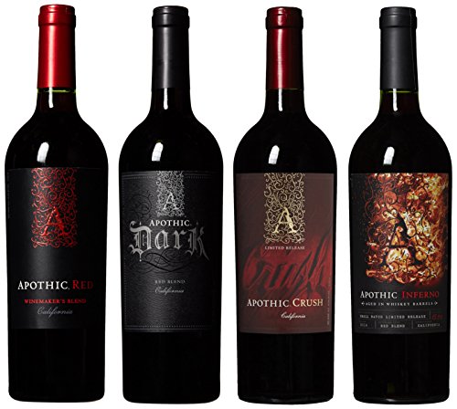 Apothic California Inferno Wine Mixed Pack 4 Bottles